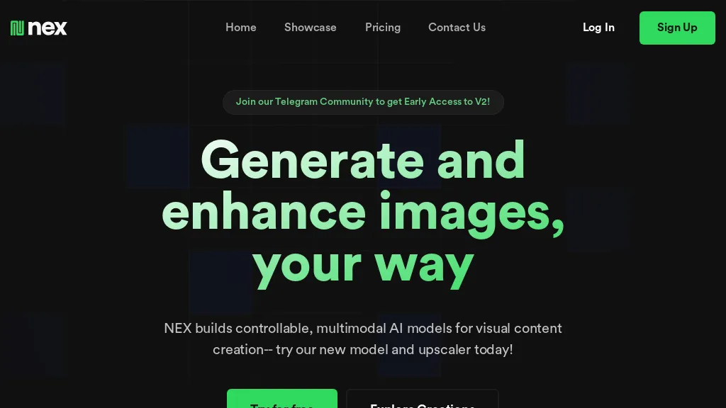 NEX website