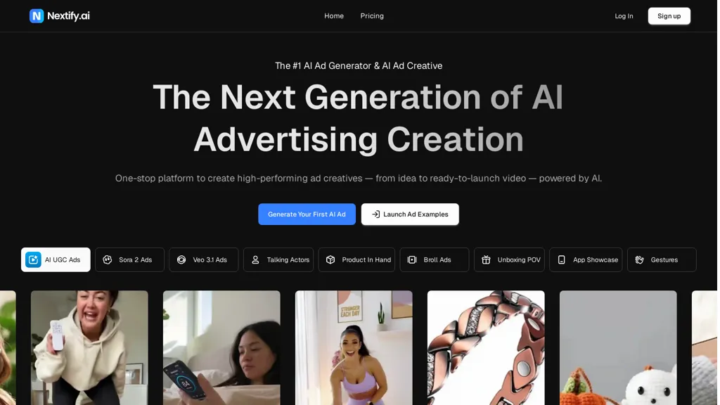 Nextify.ai AI tool screenshot