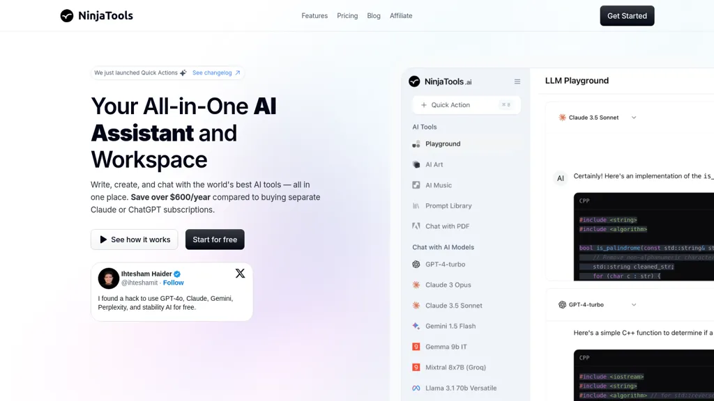 NinjaTools website
