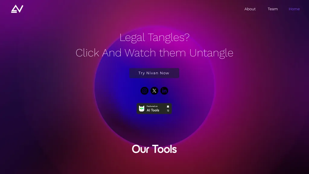 Nivan website