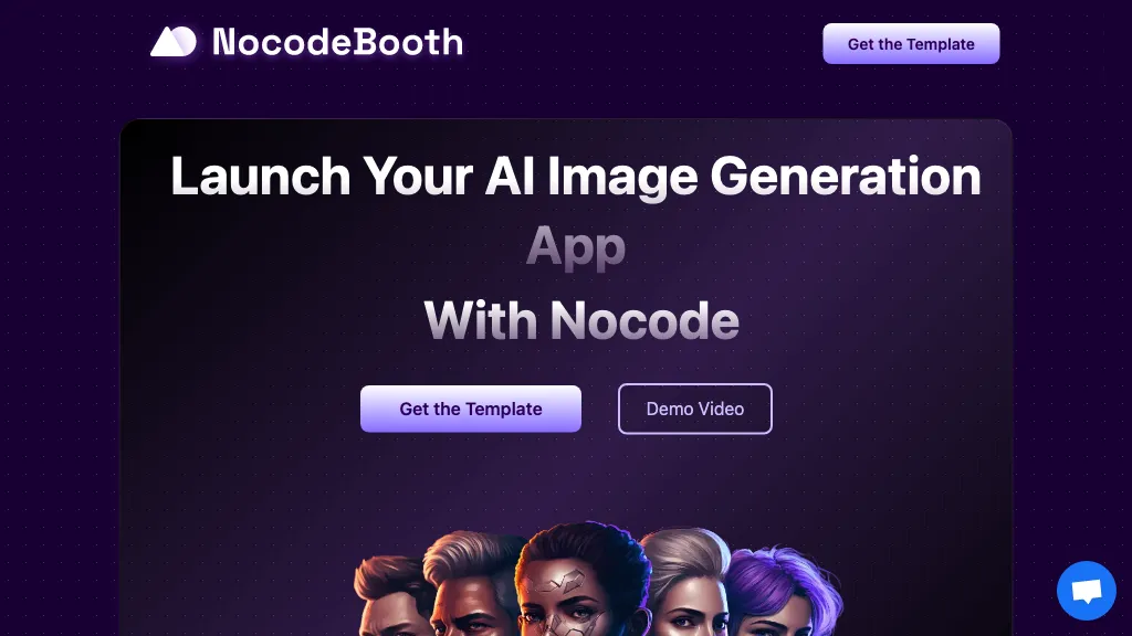 NocodeBooth website