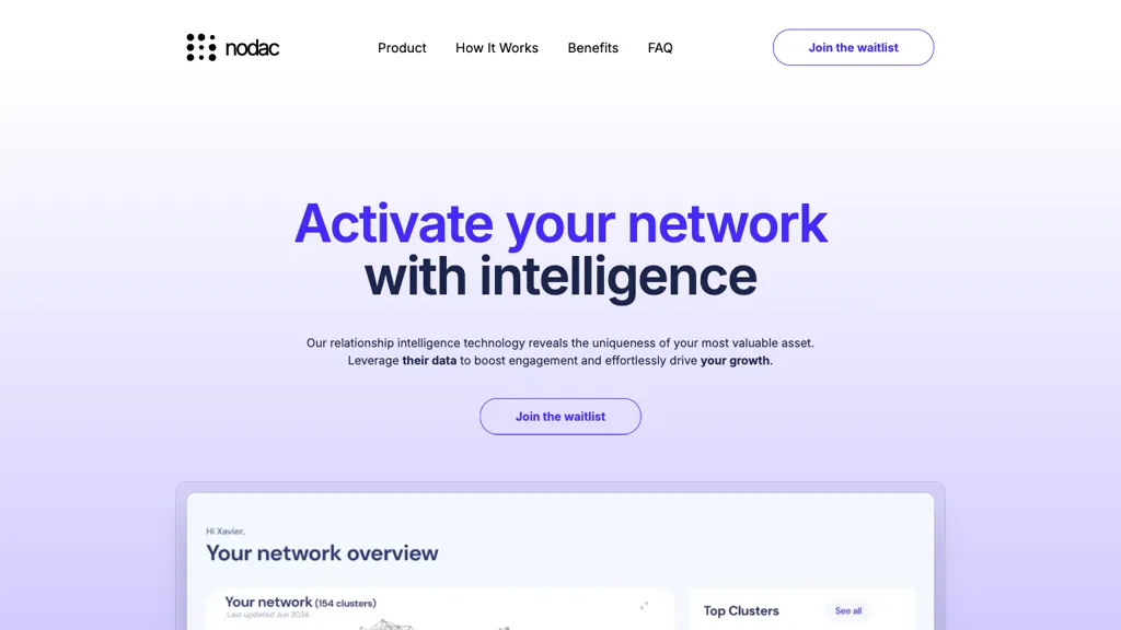 Nodac website