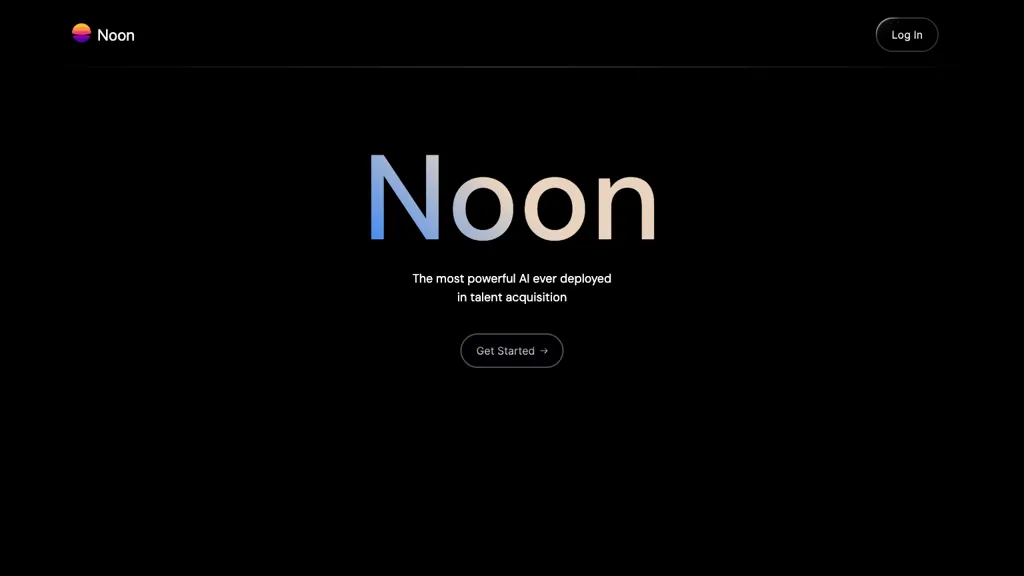 Noon AI website
