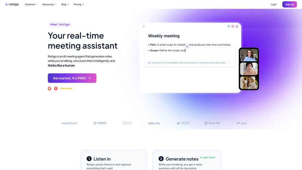 notigo.ai AI tool screenshot