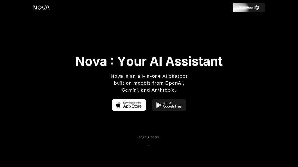 Nova AI AI tool screenshot