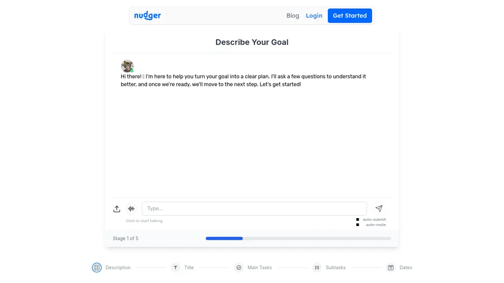Nudger website