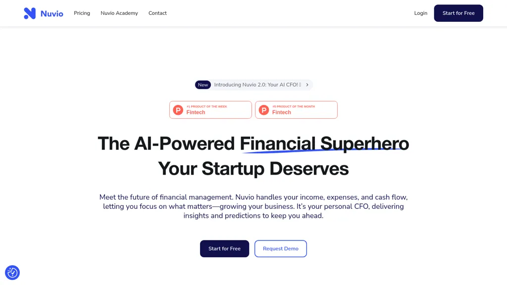 Nuvio website