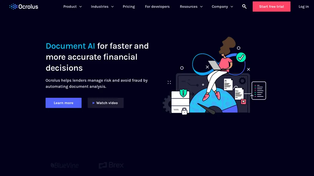 ocrolus.com website