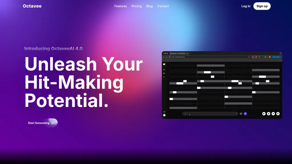 Octavee website