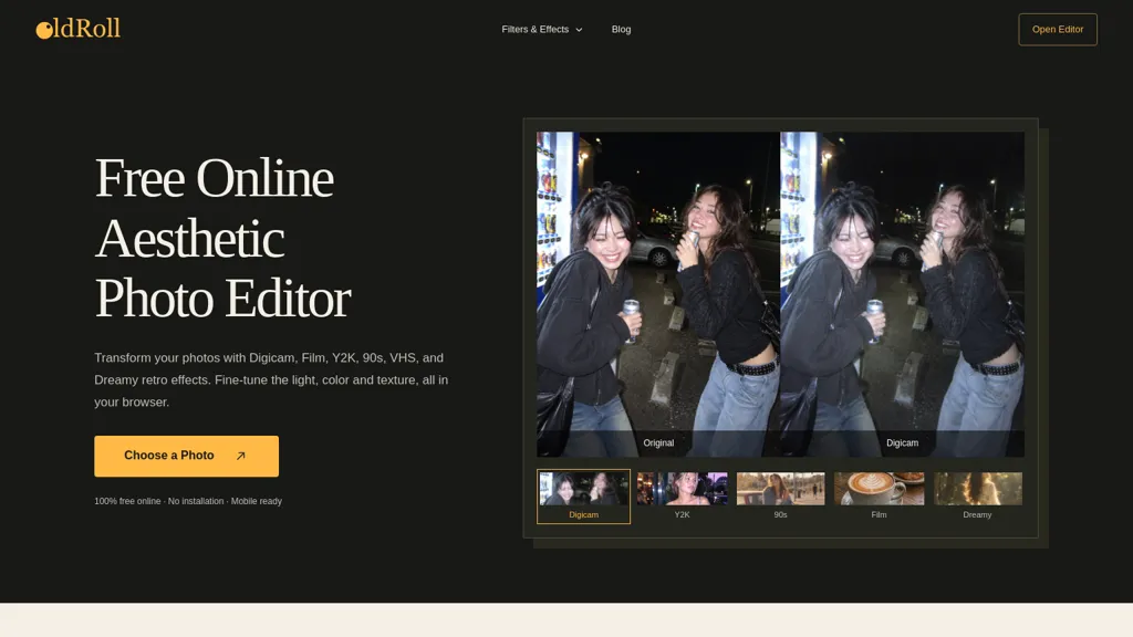 OldRoll screenshot