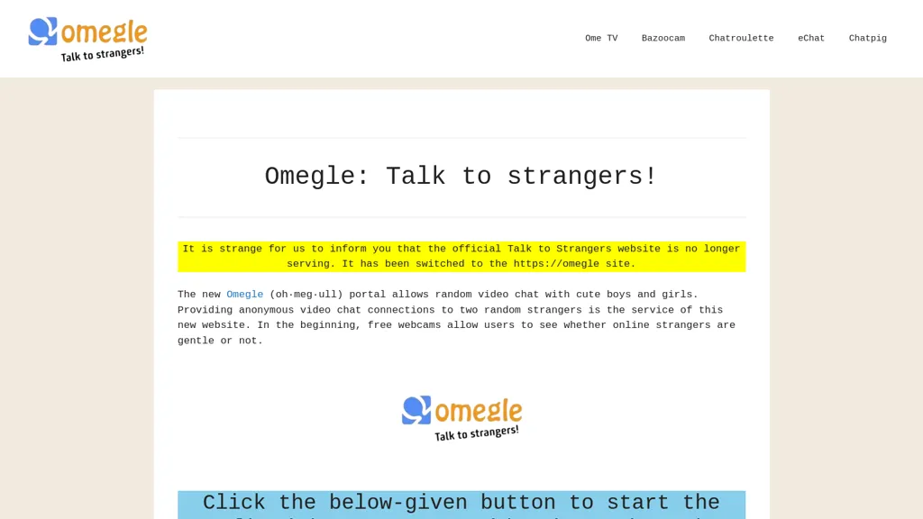 omegle.site website