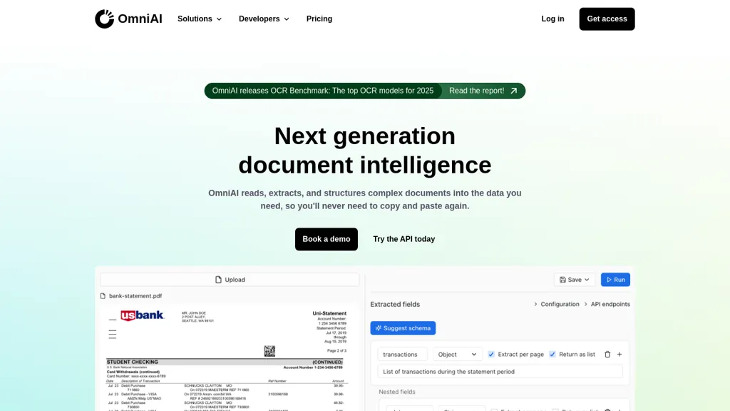 OmniAI website