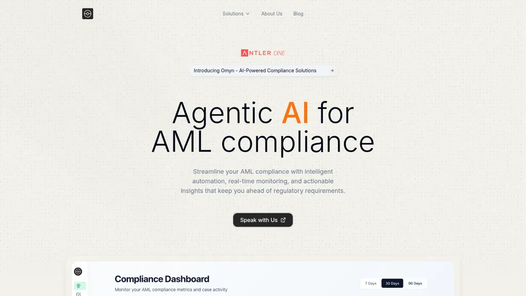 Omyn AI tool screenshot