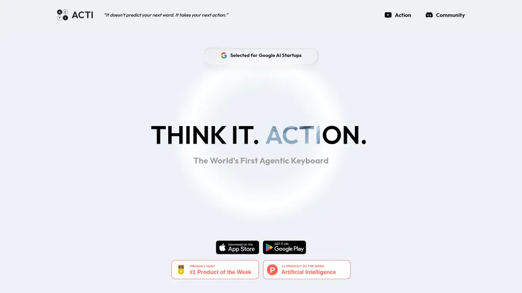 openacti.com AI tool screenshot