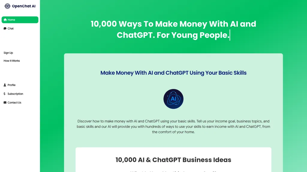 Openchat ai website