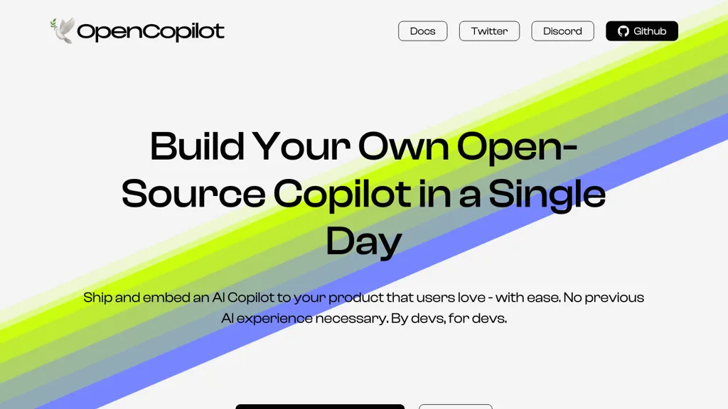 OpenCopilot.dev website