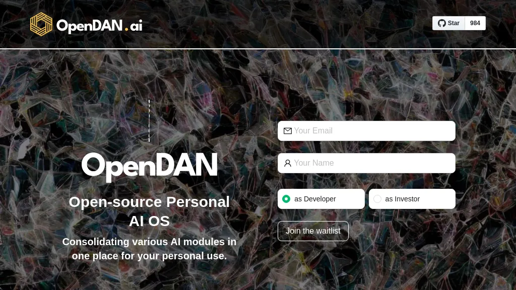 OpenDAN website