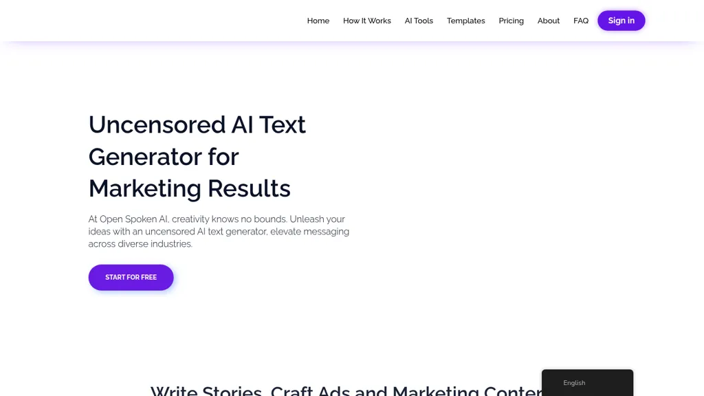 openspoken.ai AI tool screenshot