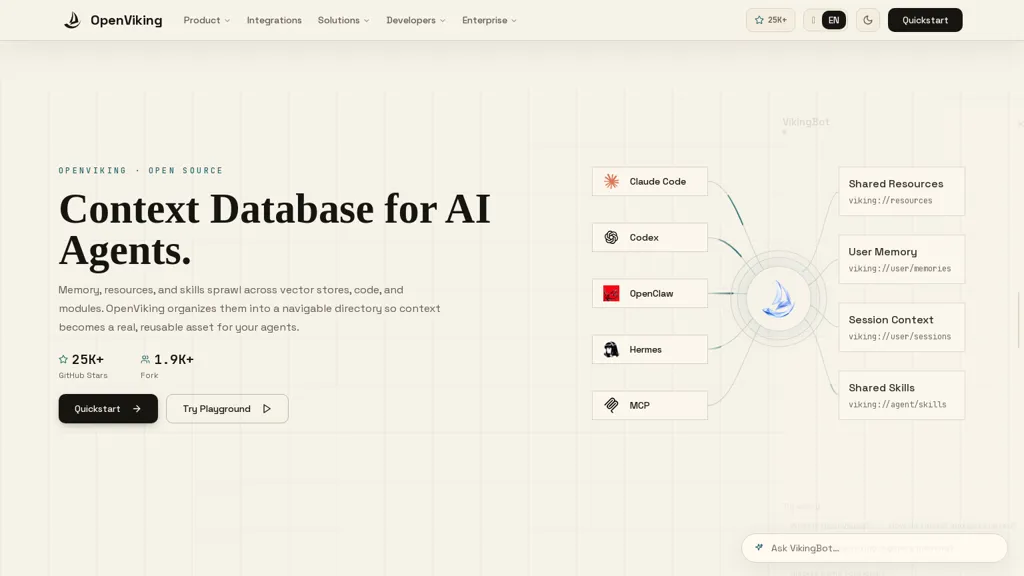 OpenViking AI screenshot