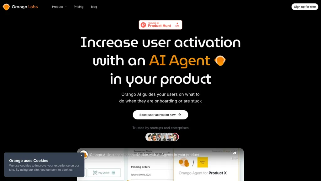 Orango AI AI tool screenshot
