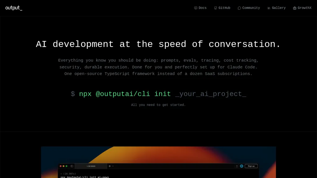 Output.ai alternatives and competitors