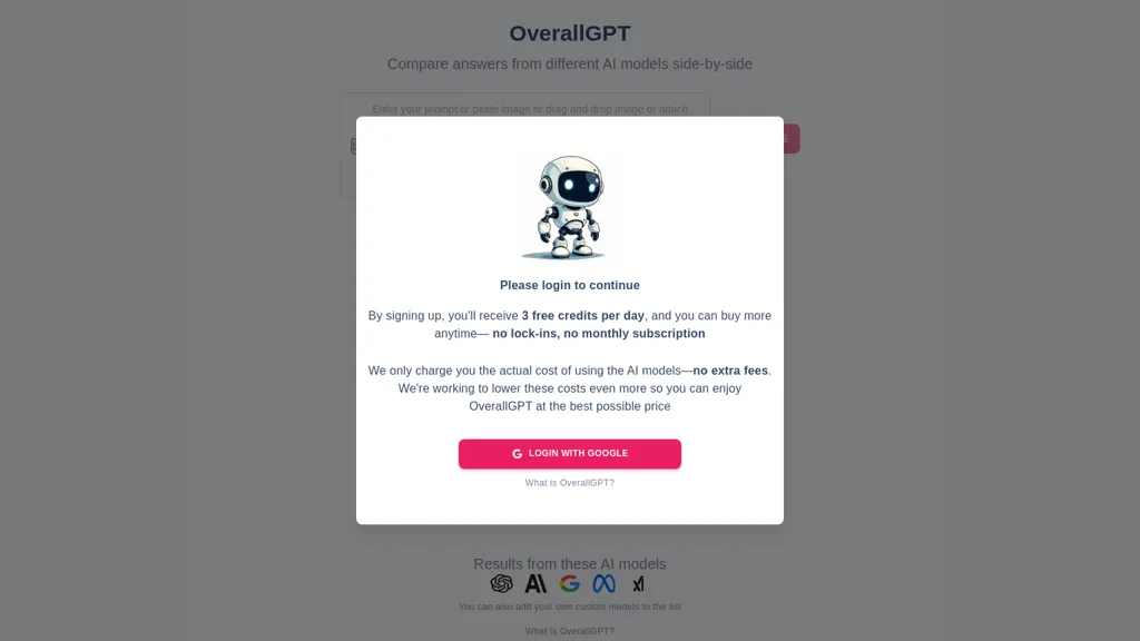 OverallGPT website