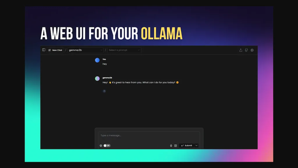 Page Assist for Ollama website