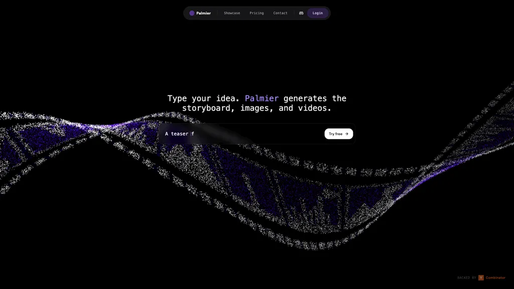 Palmier AI tool screenshot