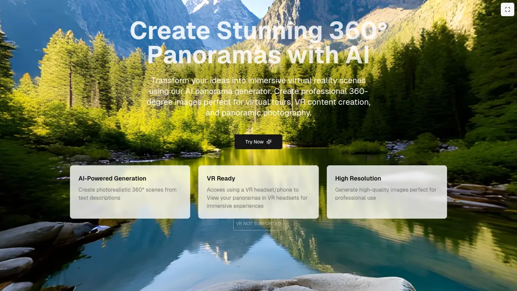 PanoPulse AI tool screenshot