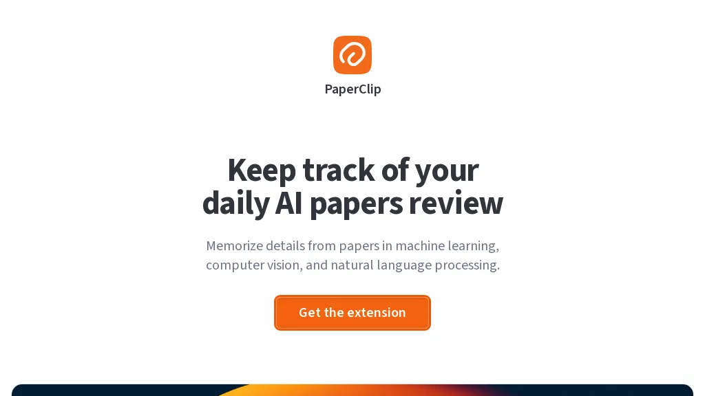 PaperClipapp website