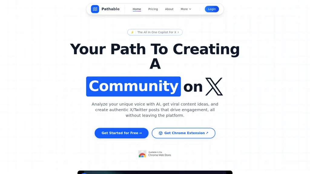 Pathable AI tool screenshot