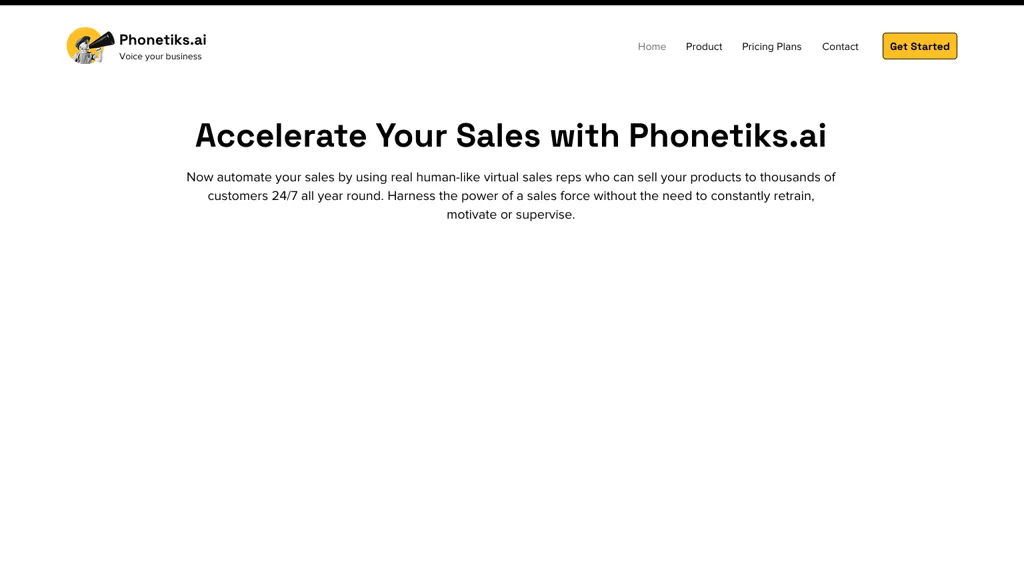 Phonetiks.ai website