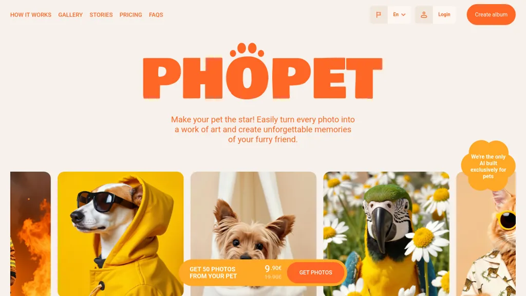 Phopet website