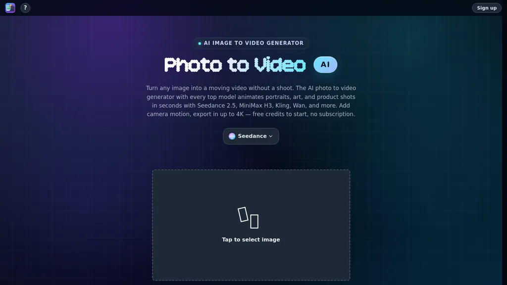 Photo to Video screenshot