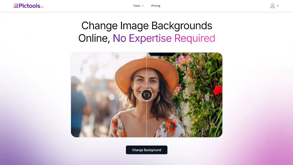 PicTools.AI website