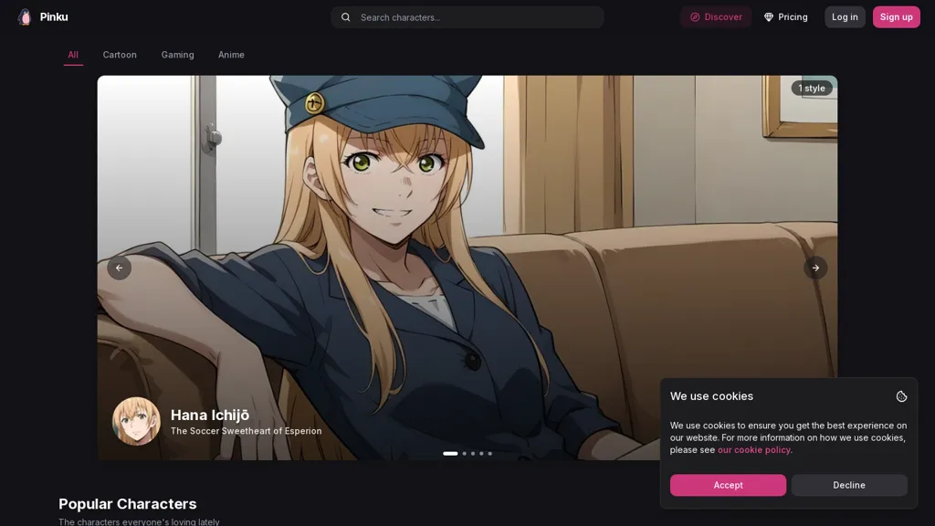 Pinku.ai AI tool screenshot