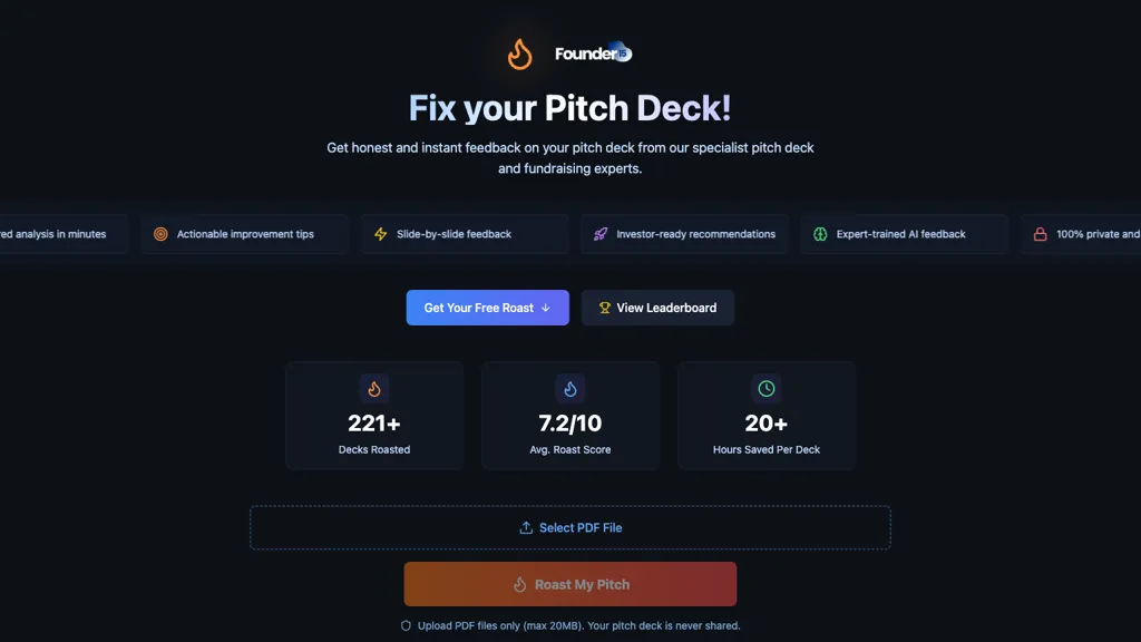 Pitch Roasters website