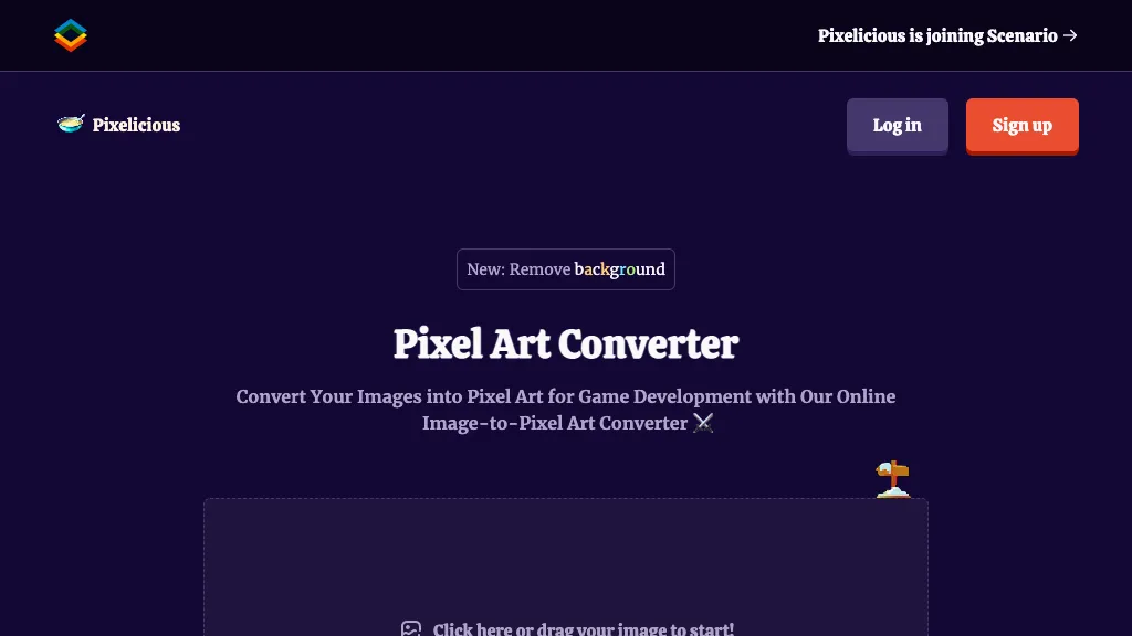 Pixelicious website