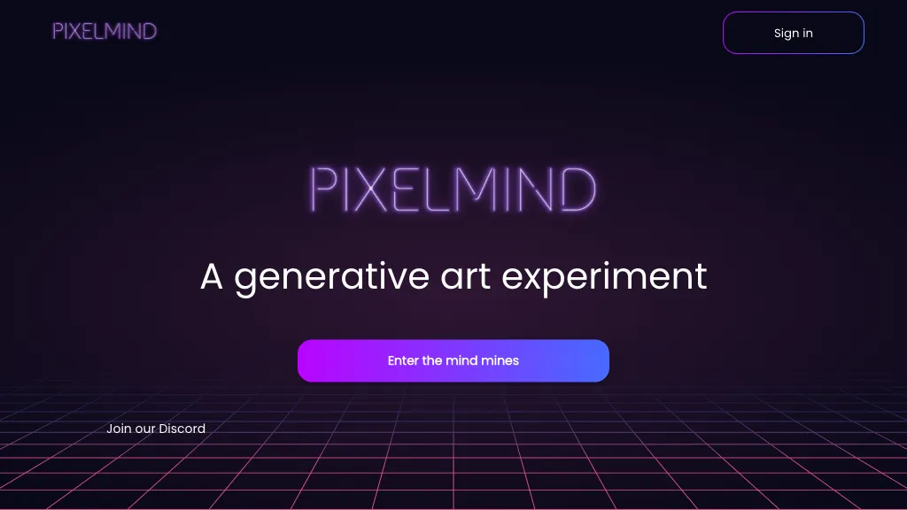 Pixelmind website