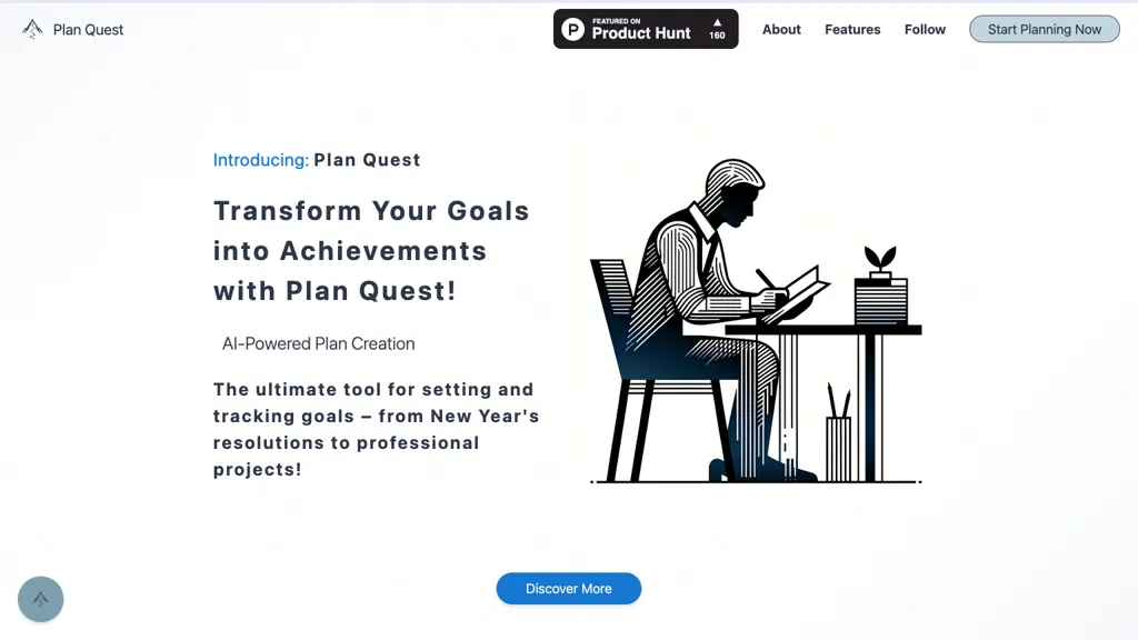 Plan Quest website