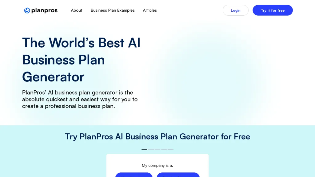 PlanPros.ai website