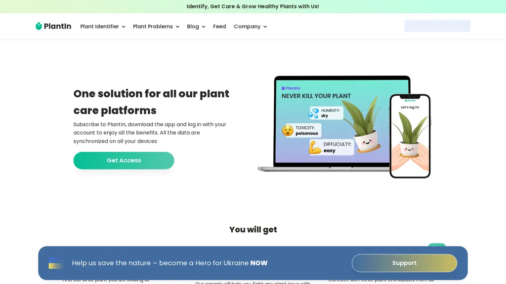 PlantIn website