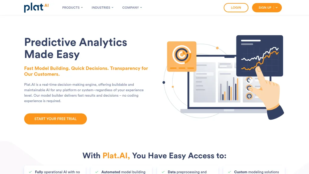 plat.ai website