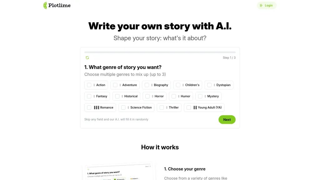 Plotlime website