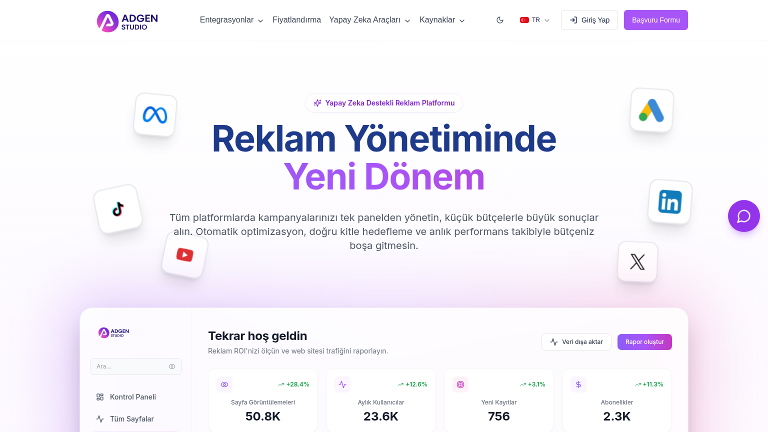 Adgen Studio - AI Marketing Tool
