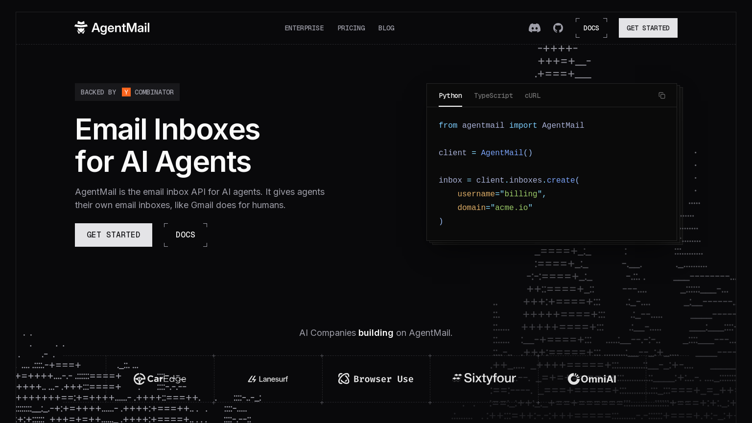 AgentMail - AI Agents Tool