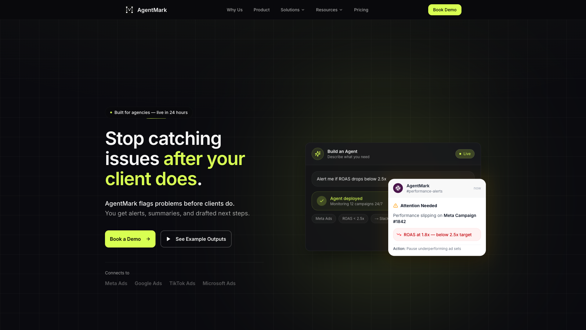AgentMark - AI Advertising Tool