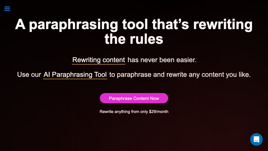 Ai Paraphrasing Tool