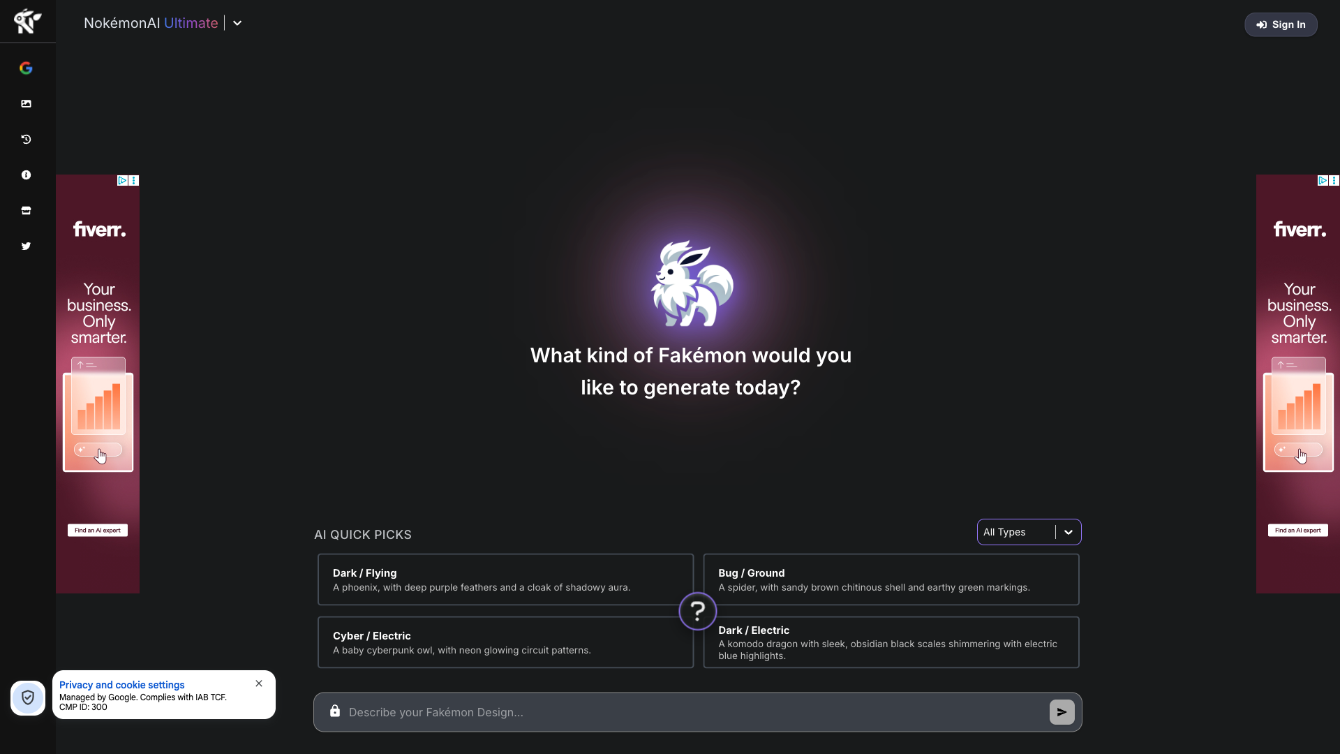 AI Pokemon generator - AI Fun Tool