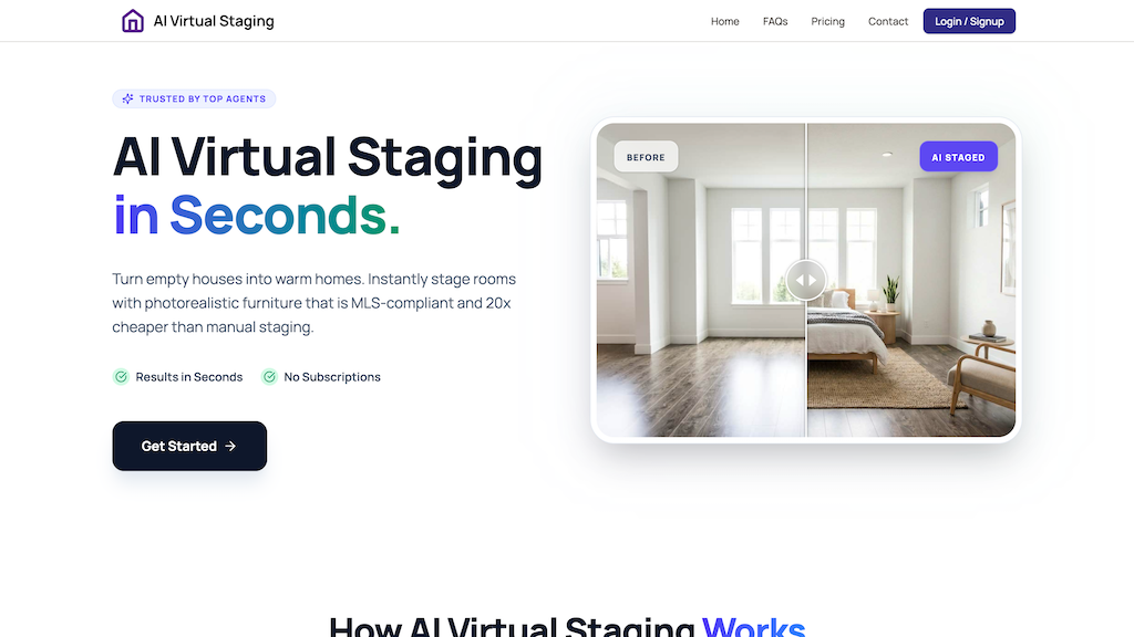 AI Virtual Staging - AI Interior Design Tool